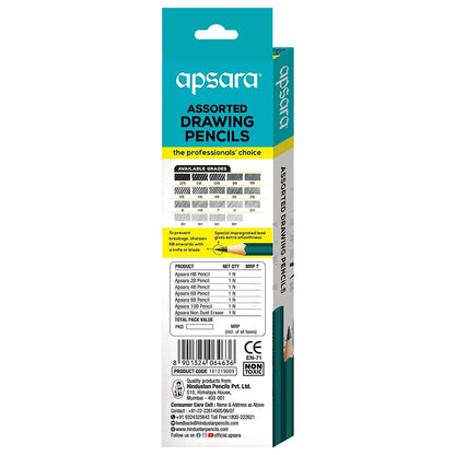 Apsara Assorted Drawing Pencils