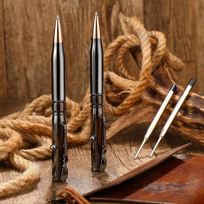 Bolt Action Pen Bullet Shaped Metal Pen