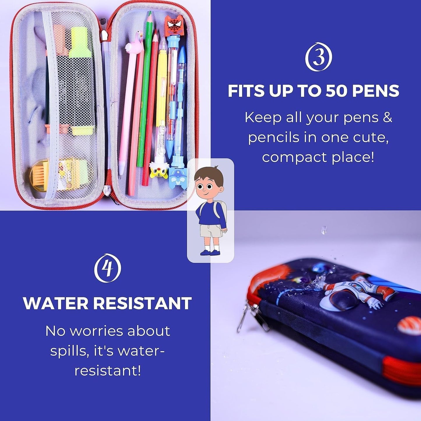 3D Pencil Pen Case