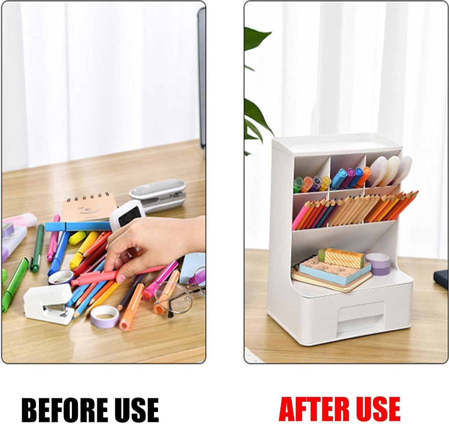 Desk Organizer with Drawer