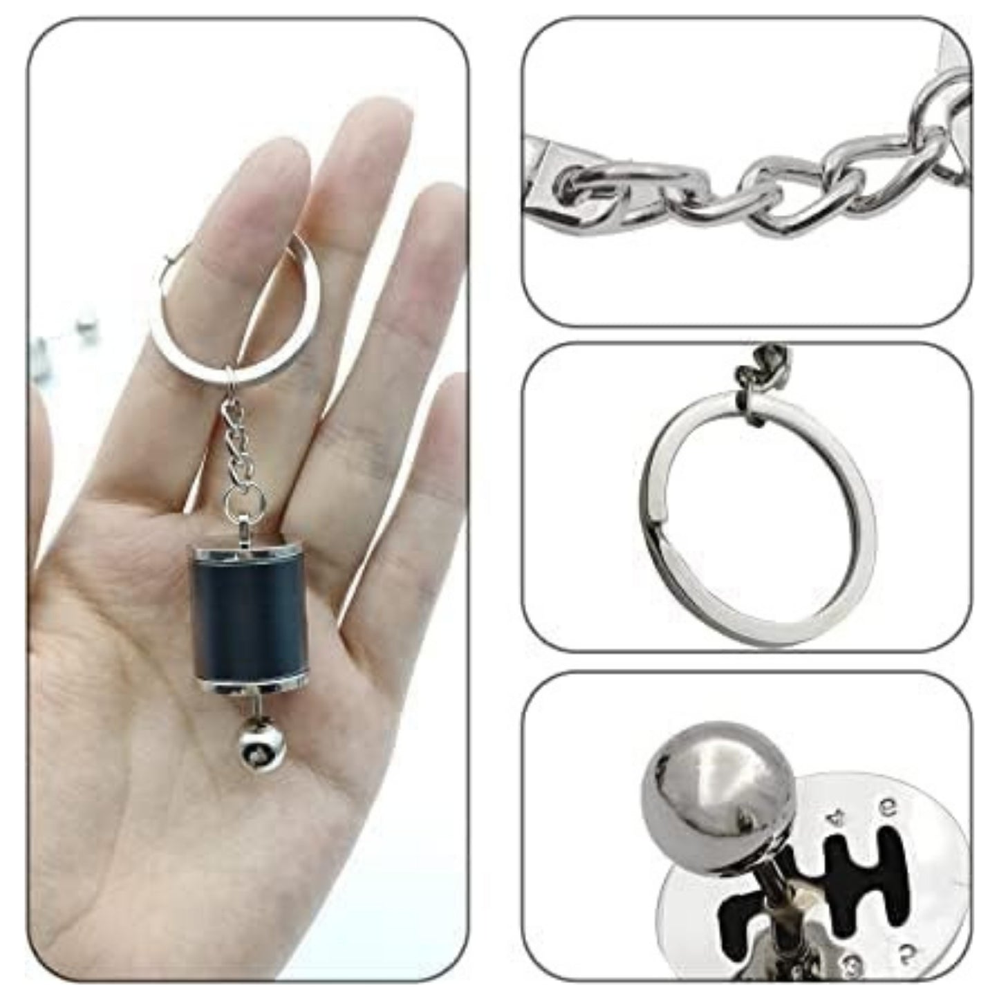 Gear Box Shifter Keychain