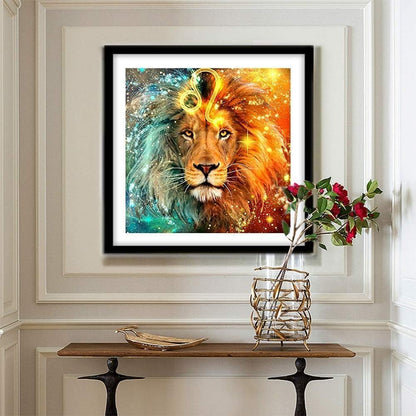 5D Diamond Painting Kit (Lion)