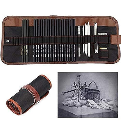 Drawing Sketching Pencil Set - 29 Pcs