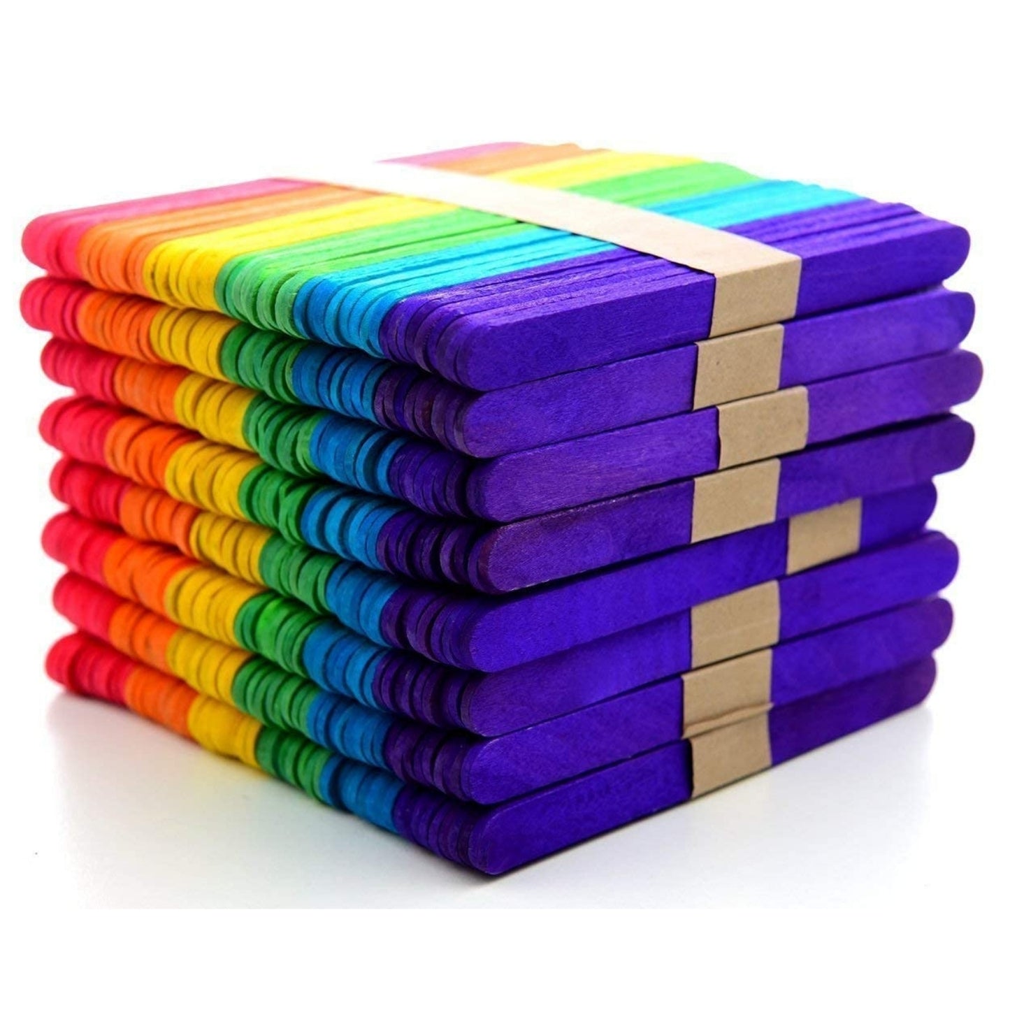 Ice Cream Sticks Colored | 50 Sticks