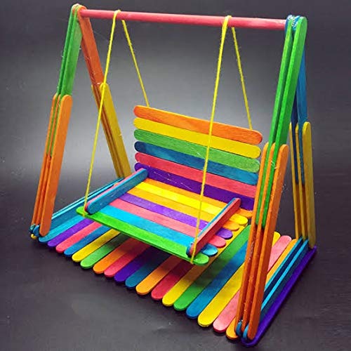 Ice Cream Sticks Colored | 50 Sticks