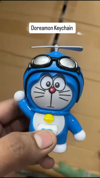 Cute Doraemon Face Changing Toy Keychain