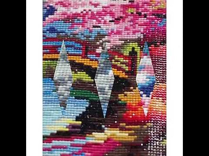 5D Diamond Painting Kit (River Bridge)