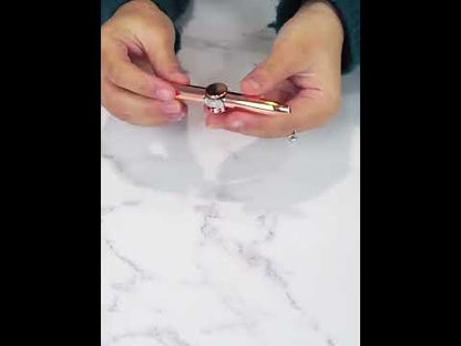 Rotatable Spinning Pen with LED Light